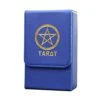 Black Lotus 80 Cards Capacity Tarot Storage Box PU Leather Oracle Organizer Case Game Double Layer Collection Flip Cover Holder (Blue), (tarot Box) -Folkmanis Toys Shop 41g8XXop9DL