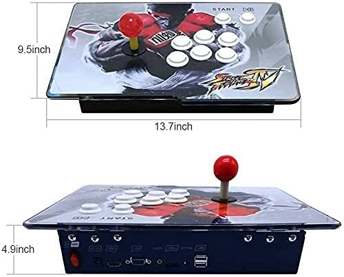 XFUNY. Arcade Game Console 1080P 3D & 2D Games 8000 In 1 Pandora's Box 3D 2 Players Arcade Machine With Arcade Joystick Support Expand Games 8000+ For PC / Laptop / TV / PS3 (A) 6 XFUNY. Arcade Game Console 1080P 3D & 2D Games 8000 In 1 Pandora's Box 3D 2 Players Arcade Machine With Arcade Joystick Support Expand Games 8000+ For PC / Laptop / TV / PS3 (A) - Image 4