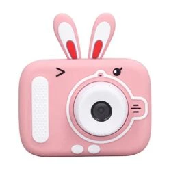 Children Camera, 2.0 Inch Color Display Timed Recording Auto Video Camera Toy For Life Record (Pink)