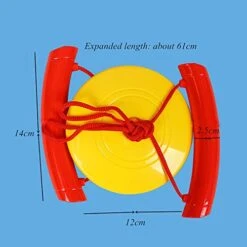 GENERIC Sliding Zoom Ball Fun Families Fitness Games Arm Tensile Exercise Equipment Outdoor Sport Hand-Brain Coordination Educational Toy -Folkmanis Toys Shop 41gbRSsc1hL