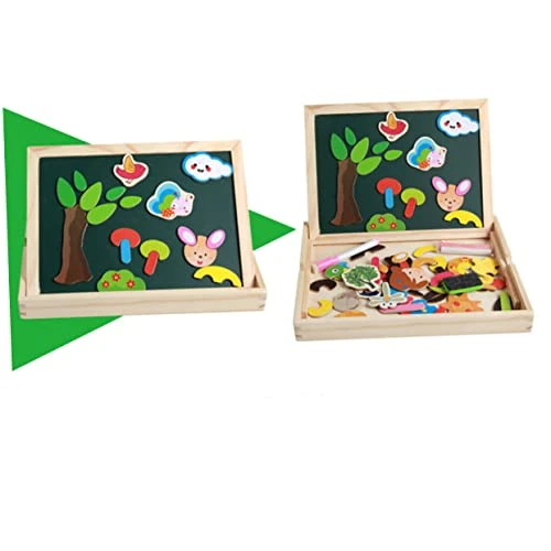 Ibasenice Puzzle For Kids Puzzle Toy Kids Magnets Wooden Magnetic Matching Games Animal Fridge Magnets Wooden Matching Toy Fighting Fun Drawboard Puzzle Board Children's Educational Toys 6 Ibasenice Puzzle For Kids Puzzle Toy Kids Magnets Wooden Magnetic Matching Games Animal Fridge Magnets Wooden Matching Toy Fighting Fun Drawboard Puzzle Board Children's Educational Toys - Image 4