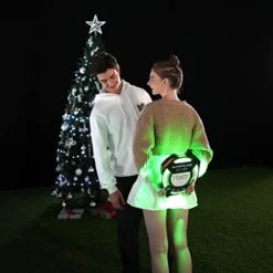 TOSY 36 & 360 LED Flying Disc - Extremely Bright, Smart Auto Light Up, 175g Frisbee, Rechargeable, Patent-Pending, Gift For Adult/Men/Boys/Teens/Kids, Birthday, Lawn, Outdoor, Beach & Camping Games -Folkmanis Toys Shop 41gsgLUYMBL