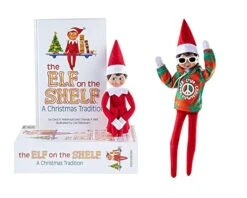 Elf On The Shelf Scout Boy (Blue Eyed Boy) With Claus Couture Collection Groovy Greetings Hoodie