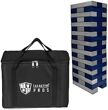 Tailgating Pros Premium Giant Toppling Timbers With Carrying Case – Choose Your Team Colors! Jumbo Outdoor Yard Game, Tower Grows To Over 5 Feet! – Optional Tipsy Stickers Available! 13 Tailgating Pros Premium Giant Toppling Timbers With Carrying Case – Choose Your Team Colors! Jumbo Outdoor Yard Game, Tower Grows To Over 5 Feet! – Optional Tipsy Stickers Available! - Image 11