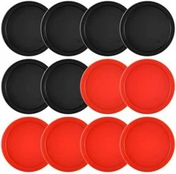 Coopay 12 Pieces Home Air Hockey Pucks 2.5 Inch Heavy Replacement Pucks For Game Tables Equipment Accessories, 12 Grams 22 Coopay 12 Pieces Home Air Hockey Pucks 2.5 Inch Heavy Replacement Pucks For Game Tables Equipment Accessories, 12 Grams -Folkmanis Toys Shop 41hKHSCabeL. AC