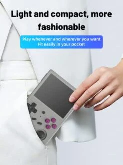 RG353V Handheld Game Console With Dual OS Android 11 And Linux, Support 5G WiFi 4.2 Bluetooth Moonlight Streaming HDMI Output, Built-in 64G SD Card 15000 Games & 3200mAh Battery 17 RG353V Handheld Game Console With Dual OS Android 11 And Linux, Support 5G WiFi 4.2 Bluetooth Moonlight Streaming HDMI Output, Built-in 64G SD Card 15000 Games & 3200mAh Battery -Folkmanis Toys Shop 41hLA6V5AdL