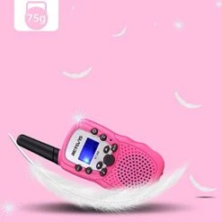 Retevis RT-388 Kids Walkie Talkies Rechargeable, Gifts For 5-13 Year Old Girls Boys, Walkie Talkie With Charging Cable Batteries, 22 CH, Flashlight, Family Holiday Outdoor Camping(Pink,2 Pack) 13 Retevis RT-388 Kids Walkie Talkies Rechargeable, Gifts For 5-13 Year Old Girls Boys, Walkie Talkie With Charging Cable Batteries, 22 CH, Flashlight, Family Holiday Outdoor Camping(Pink,2 Pack) -Folkmanis Toys Shop 41hXzGAT9nS