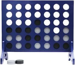 Tailgating Pros Premium Navy Giant Four In A Row With Carrying Case - Jumbo Oversized Outdoor Yard Game - Connect Multiple Pucks In A Row To Win - Many Puck Colors Available! -Folkmanis Toys Shop 41hczhkXQL. AC