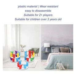 Qinlorgo Tower Game, Plastic Penguins, Wearresistant Balancing Block Stacking Game For Children From 3 Years As A Gift 14 Qinlorgo Tower Game, Plastic Penguins, Wearresistant Balancing Block Stacking Game For Children From 3 Years As A Gift -Folkmanis Toys Shop 41hoXRwy7sL