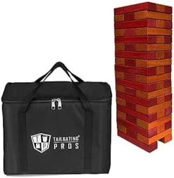 Tailgating Pros Premium Giant Toppling Timbers With Carrying Case – Choose Your Team Colors! Jumbo Outdoor Yard Game, Tower Grows To Over 5 Feet! – Optional Tipsy Stickers Available! 24 Tailgating Pros Premium Giant Toppling Timbers With Carrying Case – Choose Your Team Colors! Jumbo Outdoor Yard Game, Tower Grows To Over 5 Feet! – Optional Tipsy Stickers Available! -Folkmanis Toys Shop 41hsTU2PvTL. AC