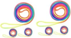 TOYANDONA Kidcraft Playset 5 Sets Colored Rope Stretchy Chinese Finger Cats Cradle String Game Finger Rope Game Hand Game Finger Strings Rope Desk Fabric Cooperate -Folkmanis Toys Shop 41i1 48nuzL. AC