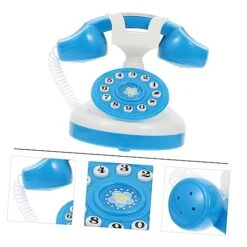 Alasum 5 Pcs Simulated Phone Retro Phone Boys' Accessories Miniatures Kids Toy Telephone Kids Pretend Phone Simulated Telephone Model Children Plaything Fake Telephone Toy Plaything Toy -Folkmanis Toys Shop 41iYux70QsL