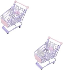 TOYANDONA 2pcs Mini Shopping Cart Mini Food For Girls Mini Dollhouse Supermarket Miniature Arcade Games Machines For Home Miniature Cart Iron, Alloy Lavender Good Looking 16 TOYANDONA 2pcs Mini Shopping Cart Mini Food For Girls Mini Dollhouse Supermarket Miniature Arcade Games Machines For Home Miniature Cart Iron, Alloy Lavender Good Looking -Folkmanis Toys Shop 41iuqeTYLXL. AC
