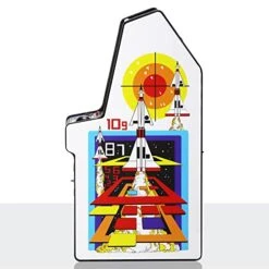 New Wave Toys Missile Command X RepliCade - Playable Video Game Arcade Cabinet 1/6 Scale 11.3 Inch With Trak-Ball XL & CRT FX Screen Lens -Folkmanis Toys Shop 41iyxzY1HcL
