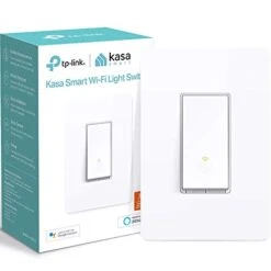 Kasa Smart Light Switch HS200, Single Pole, Needs Neutral Wire, 2.4GHz Wi-Fi Light Switch Works With Alexa And Google Home, UL Certified, No Hub Required , White -Folkmanis Toys Shop 41iz JRzL