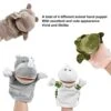 Animal Puppet Toy, Short Plush Flexible Mouth 4pcs Skin Friendly Hand Puppet Set For Storytelling -Folkmanis Toys Shop 41izCExyHUL