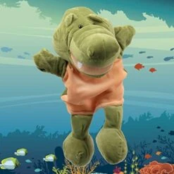 Easfan Pig Hand Puppet With Movable Mouth And Arms Role Play Storytelling Interactive Game Preschool Teaching Toy Gifts For Kids Birthday Christmas Pink 10'' -Folkmanis Toys Shop 41j8VpqZAaL. AC