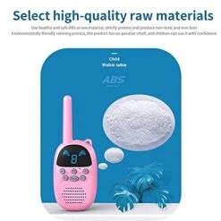 Kids Toys For 3-12 Year Old Boys Girls CONNECOM FRS Walkie Talkies For Kids Best Gifts For Boys And Girls Walkie Talky Radios For Children Two Way Radio Pair For Outside Adventure, Hiking, Camping -Folkmanis Toys Shop 41jDu6vGxPS