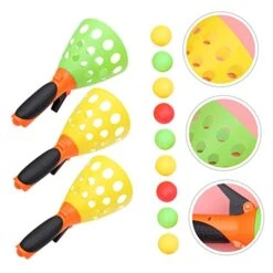 Ibasenice 6 Pairs Bouncing Ball Kids Outdoor Play Set Outdoor Baby Toys Kids Playset Ball Catcher Toy Cup And Ball Toy Baby Ball Toys Catch Game With Ball Outdoor Ball Play Game Outdoor Game -Folkmanis Toys Shop 41jEXyfAy2L