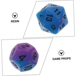 SAFIGLE 21 Pcs Luminous Multi-Sided Dice Poker Dice LED Toys Matching Robes For Couples Set Classic Dice Game Big Dice Entertainment Multi-Sided Game Dices Role Playing Game Dices Supplies -Folkmanis Toys Shop 41jOhVDr1eL