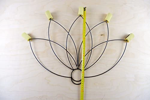 GENERIC Light Fire Fans Pair/Set Of 2 / - Made With Kevlar Aramid For Dancers * 5 Wicks * 2 Inch 100% Puro Kevlar * For Performances * For Festival * Practice * Flow * Spinning * Belly Dance 5 GENERIC Light Fire Fans Pair/Set Of 2 / - Made With Kevlar Aramid For Dancers * 5 Wicks * 2 Inch 100% Puro Kevlar * For Performances * For Festival * Practice * Flow * Spinning * Belly Dance - Image 3