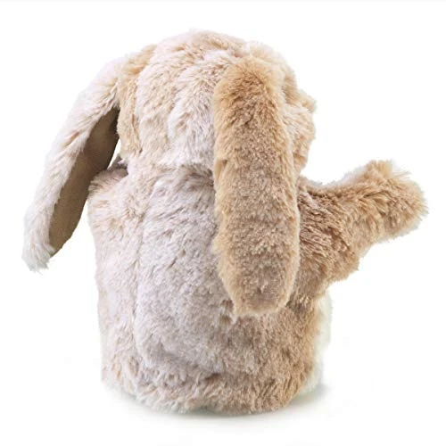 Folkmanis Little Lop Rabbit Hand Puppet White 4 Folkmanis Little Lop Rabbit Hand Puppet White - Image 2