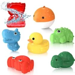 SOPPYCID Tonoviviy Silicone Water Balloons Summer Fun Outdoor Water Toys Games For Kids Adults Outside Play,Water Bomb Balloons Reusable(Animal 6PCS)