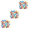 Ibasenice 300 Pcs Transparent Color Counters Bingo Chips For Bingo Games Game Bingo Chips Plastic Round Slices Plastic Markers Kids Learning Toys Scattered Beads Accessories Small Wafer