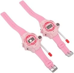 2Pack Walkie Talkies Toy, Walkie Talkie Watch Toy Noise Reduction Light Compass Long Distance Transmission For Role Play Game (Blue) -Folkmanis Toys Shop 41kFzdXXQML. AC
