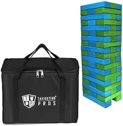 Tailgating Pros Premium Giant Toppling Timbers With Carrying Case – Choose Your Team Colors! Jumbo Outdoor Yard Game, Tower Grows To Over 5 Feet! – Optional Tipsy Stickers Available! 31 Tailgating Pros Premium Giant Toppling Timbers With Carrying Case – Choose Your Team Colors! Jumbo Outdoor Yard Game, Tower Grows To Over 5 Feet! – Optional Tipsy Stickers Available! -Folkmanis Toys Shop 41kKj0Vw1WL. AC