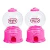 Ibasenice 2pcs Mini Sugar Machine Plastic Container Toys For Kids Claw Machine Toys Hotdog Roller Machine Kids Piggy Bank Bubble Gum Candy Dispenser Abs Pink Mini Candy Twisters Coin -Folkmanis Toys Shop 41kLzjtyj7L