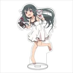 GENERIC Acrylic Figure For Kuma Kuma Kuma Bear Hugging Bear Ornaments Standing Game Japanese Comics Collectible（7） -Folkmanis Toys Shop 41kQe1AnNlL. AC