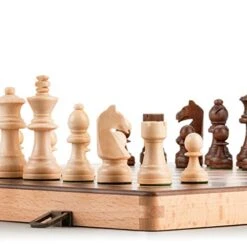 XXSLY Chess Game Children's Wooden Chess Adult Portable Chess Game Travel Chess Set Puzzle Interactive Toy Friends Holiday Best Gifts International Chess Gift 15 XXSLY Chess Game Children's Wooden Chess Adult Portable Chess Game Travel Chess Set Puzzle Interactive Toy Friends Holiday Best Gifts International Chess Gift -Folkmanis Toys Shop 41kgHLSt5eL