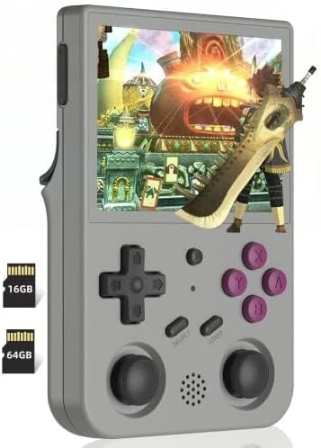 RG353V Handheld Game Console With Dual OS Android 11 And Linux, 3.5" Retro Video Game Console, Support 5G WiFi 4.2 Bluetooth Moonlight Streaming HDMI Output, Built-in 128G SD Card 25000 Games 13 RG353V Handheld Game Console With Dual OS Android 11 And Linux, 3.5" Retro Video Game Console, Support 5G WiFi 4.2 Bluetooth Moonlight Streaming HDMI Output, Built-in 128G SD Card 25000 Games - Image 11