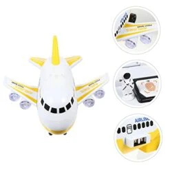 Alasum 1pc Airplane Piggy Bank Toys For Kids Educational Toys Kid Piggy Bank Musical Toy Toy Piggy Bank Toy Plastics, Electronic Components Yellow Saving Pot For Kids Coin Box Toy 17 Alasum 1pc Airplane Piggy Bank Toys For Kids Educational Toys Kid Piggy Bank Musical Toy Toy Piggy Bank Toy Plastics, Electronic Components Yellow Saving Pot For Kids Coin Box Toy -Folkmanis Toys Shop 41klBYE4A2L