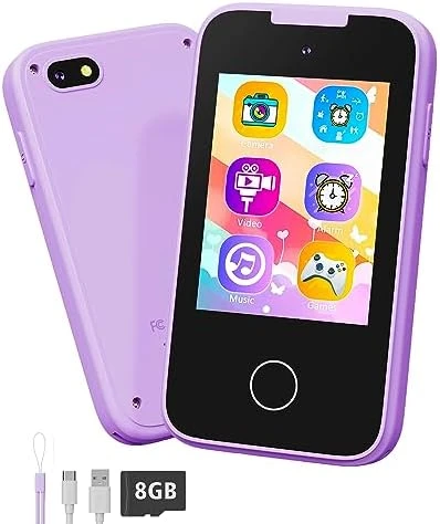 Shiningstone Kids Toddler Toy Phone For Girls Boys Age 3-6, MP3 Music Player With Dual Camera, Kids Phone For Boys 3 4 5 6 7 Year Old, Best Christmas Birthday Gifts For Kids(Blue) 8 Shiningstone Kids Toddler Toy Phone For Girls Boys Age 3-6, MP3 Music Player With Dual Camera, Kids Phone For Boys 3 4 5 6 7 Year Old, Best Christmas Birthday Gifts For Kids(Blue) - Image 6