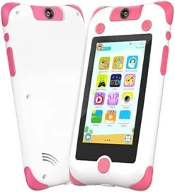 UNERVER Kids Phone - Phone For Kid Real Cell Phone For Boys&Girls Toddler Christmas Birthday Gift Age 3-8, Toy Phone For Kids MP3 Music Player With Flip Cameras Children Learning Play Phone 13 UNERVER Kids Phone - Phone For Kid Real Cell Phone For Boys&Girls Toddler Christmas Birthday Gift Age 3-8, Toy Phone For Kids MP3 Music Player With Flip Cameras Children Learning Play Phone -Folkmanis Toys Shop 41ky8BGPFyL. AC