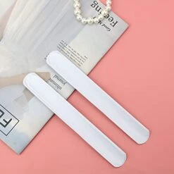 VOKOY 100 Pcs White Blank Slap Bracelets, White Slap Bracelets For Boys Girls, DIY Slap Bracelets For School Or Party 10 VOKOY 100 Pcs White Blank Slap Bracelets, White Slap Bracelets For Boys Girls, DIY Slap Bracelets For School Or Party -Folkmanis Toys Shop 41kzTIEPpnL