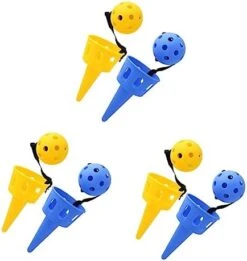 Ibasenice 4 Sets Trampoline Toys Cup Set Outside Kids Toys Scoop And Toss Set Kids Party Favors Backyard Game Catch Game Ball Catch Game Scoop Ball Set Spoon Catch The Ball Catcher Child Red -Folkmanis Toys Shop 41lJVX9IxrL. AC