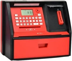 Talking ATM Savings Bank, Digital Piggy Bank, ATM Money Coins Machine For Kids Birthday Gift (Red/Blue) 24 Talking ATM Savings Bank, Digital Piggy Bank, ATM Money Coins Machine For Kids Birthday Gift (Red/Blue) -Folkmanis Toys Shop 41lL4aPfhsL. AC