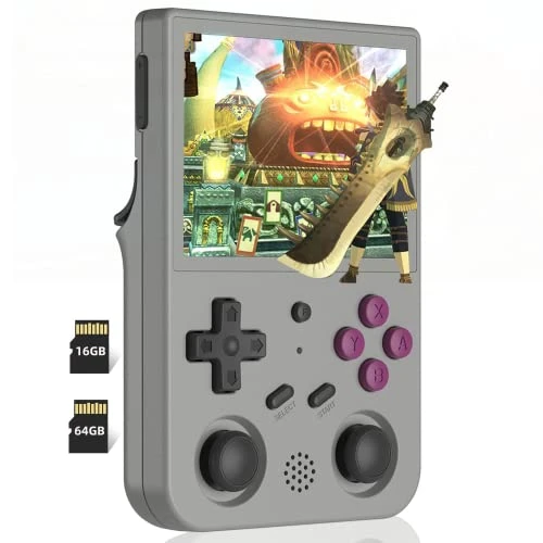 RG353V Handheld Game Console With Dual OS Android 11 And Linux, Support 5G WiFi 4.2 Bluetooth Moonlight Streaming HDMI Output, Built-in 64G SD Card 15000 Games & 3200mAh Battery 3 RG353V Handheld Game Console With Dual OS Android 11 And Linux, Support 5G WiFi 4.2 Bluetooth Moonlight Streaming HDMI Output, Built-in 64G SD Card 15000 Games & 3200mAh Battery