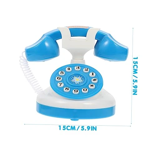 Ibasenice 5 Pcs Simulated Phone Retro Landline Telephone Kids Talking Toys Baby Pretend Phone Kids Basket Music Decor Tabletop Accessories Home Appliance Toy Fake Telephone Toy Child Toy Boy 6 Ibasenice 5 Pcs Simulated Phone Retro Landline Telephone Kids Talking Toys Baby Pretend Phone Kids Basket Music Decor Tabletop Accessories Home Appliance Toy Fake Telephone Toy Child Toy Boy - Image 4