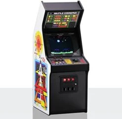 New Wave Toys Missile Command X RepliCade - Playable Video Game Arcade Cabinet 1/6 Scale 11.3 Inch With Trak-Ball XL & CRT FX Screen Lens -Folkmanis Toys Shop 41lcVhY2dZL. AC