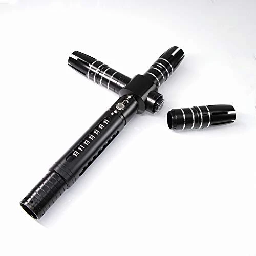 CVCBSER FX Dueling Lightsaber RGB 16 Colors Changeable Premium Aluminium Alloy Hilt Light Saber With 12 Mode Sound Force Lightsaber Toys (Black+) 6 CVCBSER FX Dueling Lightsaber RGB 16 Colors Changeable Premium Aluminium Alloy Hilt Light Saber With 12 Mode Sound Force Lightsaber Toys (Black+) - Image 4