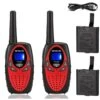 Retevis RT628 Walkie Talkies For Kids Rechargeable,Long Range 2 Way Radio 22 CH Backlit LCD Screen VOX,Toys Gifts For 5-14 Years Old Boys Girls,Indoor Outdoor Adventure(Red, 2 Pack) 1 Retevis RT628 Walkie Talkies For Kids Rechargeable,Long Range 2 Way Radio 22 CH Backlit LCD Screen VOX,Toys Gifts For 5-14 Years Old Boys Girls,Indoor Outdoor Adventure(Red, 2 Pack) -Folkmanis Toys Shop 41mJR6vr8XL