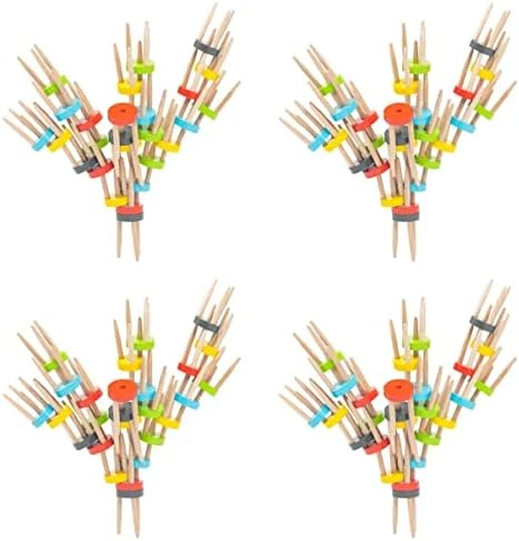 Ibasenice Boys Toys 3 Sets Multiplayer Brain Parent- Party Game Toys Chairs Family Blocks Desktop Girl Favors Intelligence For Wooden Training Boy Desk Stacking Balance Educational Wood Wooden Toys 10 Ibasenice Boys Toys 3 Sets Multiplayer Brain Parent- Party Game Toys Chairs Family Blocks Desktop Girl Favors Intelligence For Wooden Training Boy Desk Stacking Balance Educational Wood Wooden Toys - Image 8