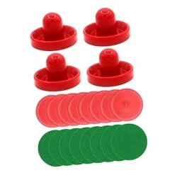 Kisangel 1 Set Air Hockey Air Hockey Game Toys Plastic Hockey Pucks Funny Hockey Pushers Plastic Playes Mini Toys Mini Accessories Plastic Air Hockey Puck Hockey Accessories Hockey Parts