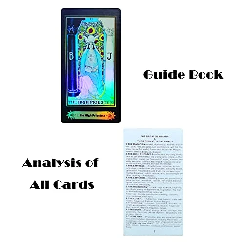 Smoostart Tarot Cards With Guidebook,78 Tarot Cards Future Telling Game For Beginners And Professional Player 7 Smoostart Tarot Cards With Guidebook,78 Tarot Cards Future Telling Game For Beginners And Professional Player - Image 5