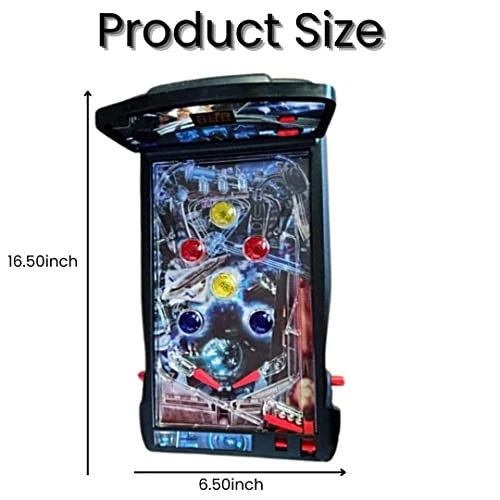 GENERIC Retro Pinball Galaxy Classic Pinball Game In Desktop Space And Size Ideal Toy For Children Aged 3+ And Adult Fans Of Recreational And Retro Games 3 GENERIC Retro Pinball Galaxy Classic Pinball Game In Desktop Space And Size Ideal Toy For Children Aged 3+ And Adult Fans Of Recreational And Retro Games
