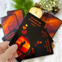 Sishui Love Oracle Cards, Oracle Decks, Twin Flame Oracle Cards, Swear By Your Sincerity, And Deepen Your Connection And Intimacy -Folkmanis Toys Shop 41n4eny30dL